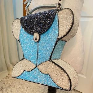 NEW RARE Cinderella Bodice Novelty Danielle Nicole Crossbody Bag